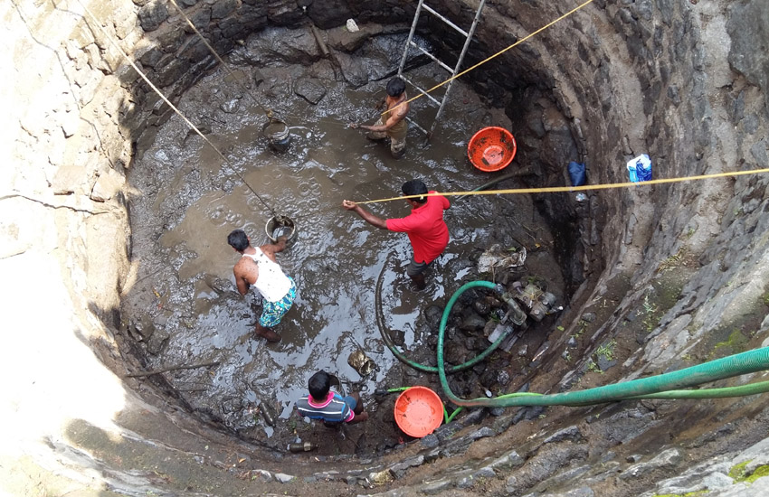 Well Cleaning Drive-Pimpalgaon, Pen