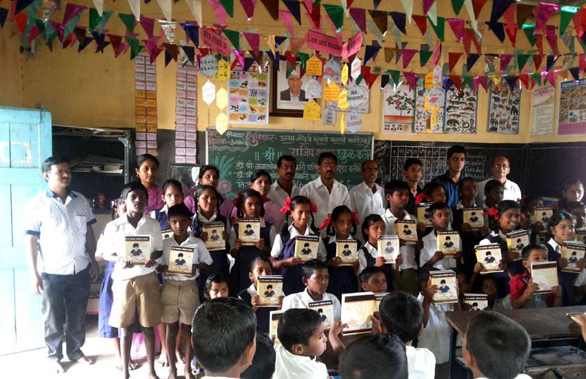 School Stationary Distribution-karjat