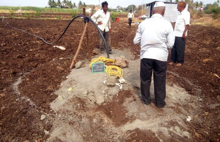 Water Recharge-Akluj-Solapur